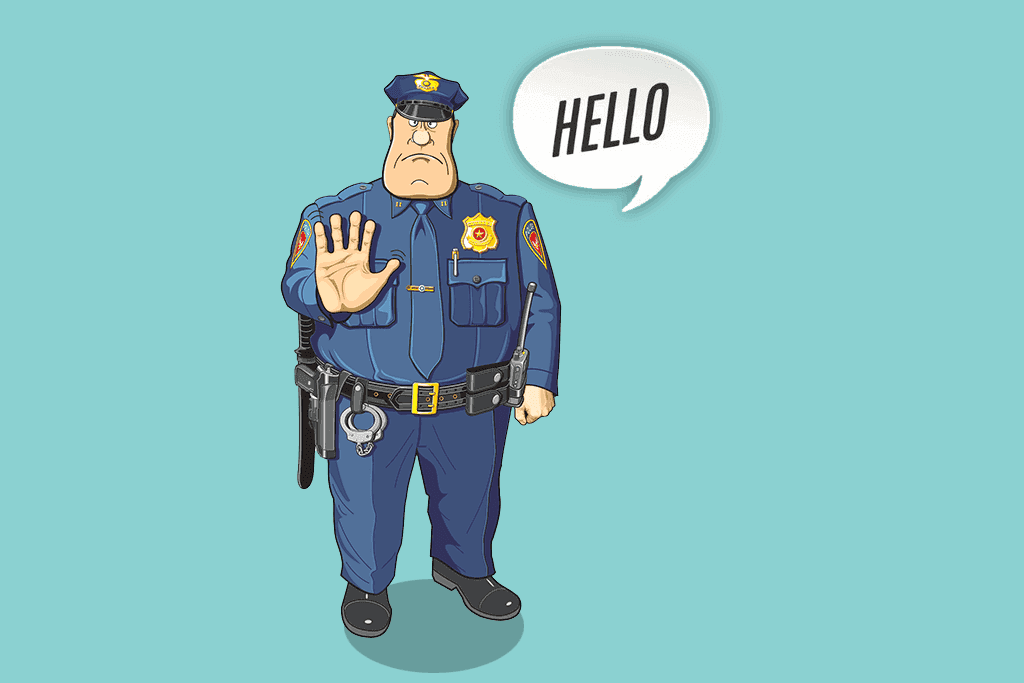 CAN POLICE SEARCH ME IF I DON’T SAY HELLO?
